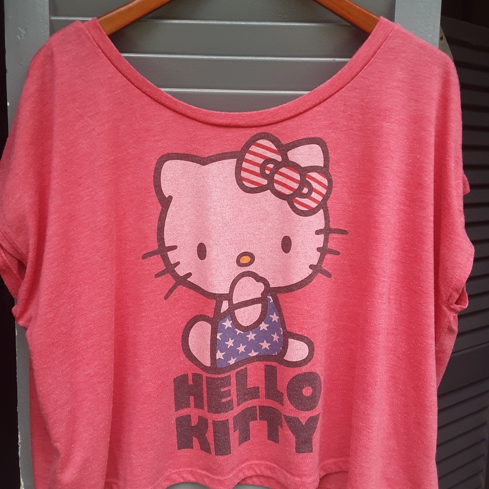 Hello Kitty 4th of July Graphic T Shirt